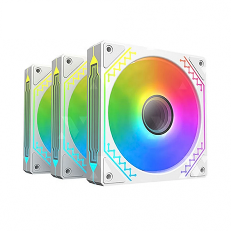 Bộ 3 Fan Case Xigmatek STARZ PRO ARTIC ARGB (EN41815)