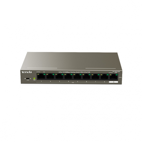 Switch PoE Tenda TEF1109P-63W (9 port/ 10/100Mbps)