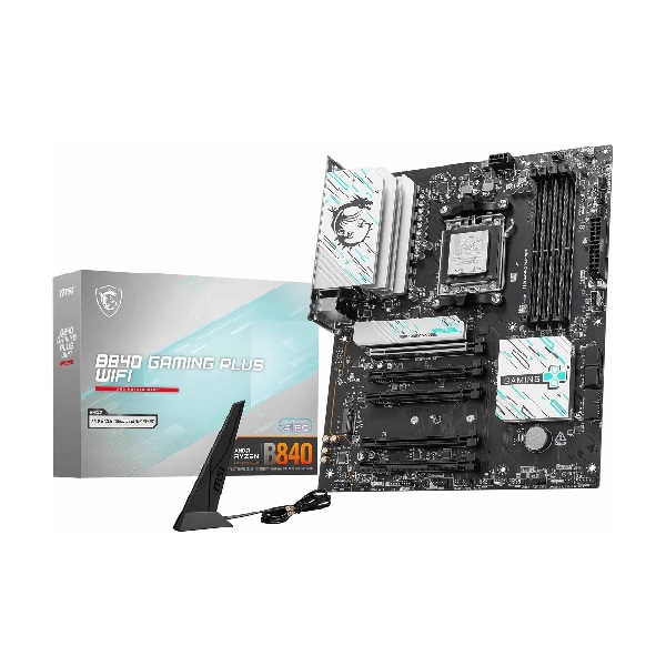 Mainboard MSI B840 GAMING PLUS WIFI (4 x DDR5/ 256 GB/ AM5/ ATX)