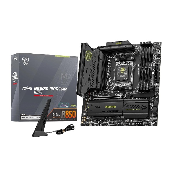 Mainboard MSI MAG B850M MORTAR WIFI (4 x DDR5/ 256GB/ AM5/ Micro ATX)