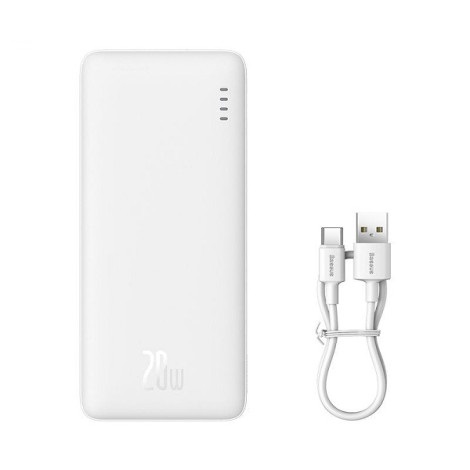 Sạc dự phòng Baseus Airpow Power Bank 30000mAh (White) - PPQD090102