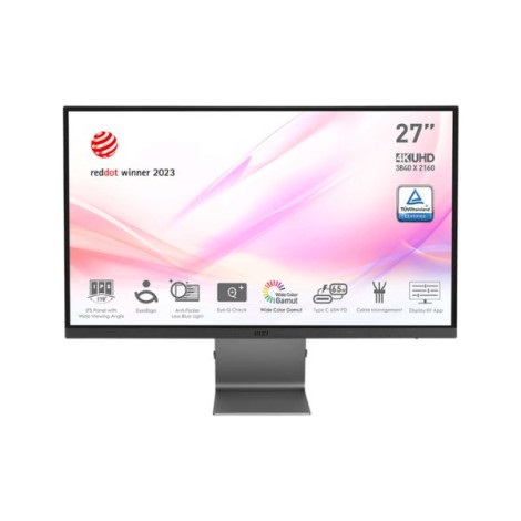 Màn hình LCD MSI Modern MD271UL (27 inch/ 3840 x 2160/ 4ms/ 60Hz)
