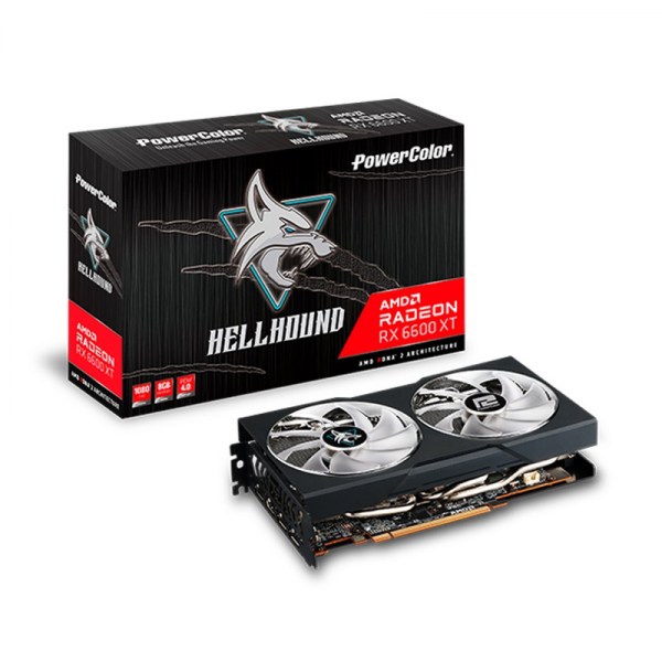 Card màn hình VGA POWERCOLOR Hellhound RX 6600 8GB