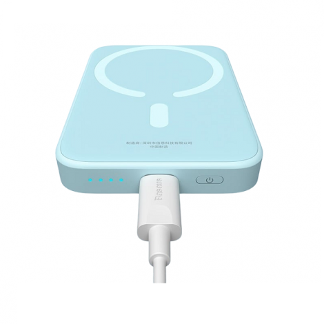 Sạc dự phòng Baseus Magnetic Mini Air Wireless 10000mAh 20W Type C - Galaxy Blue LVB031-1B-20 (P10059001313-00)