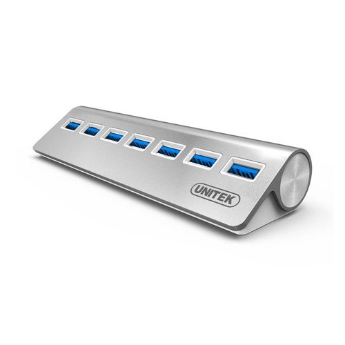 Bộ chia USB 3.0 7 cổng chính hãng Unitek Y-3187