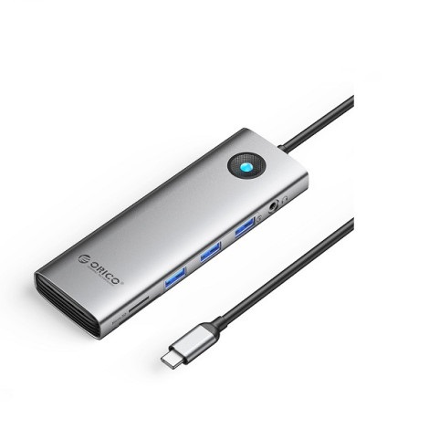 Hub USB Type-C đa năng 10 trong 1 Orico PW11-10P-GY