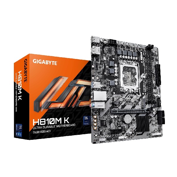 Mainboard Gigabyte H810M K (2 x DDR5/ 127GB/ LGA 1851/ Micro ATX)