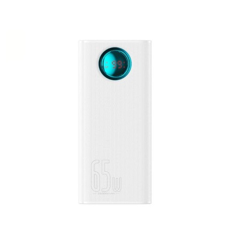 Sạc dự phòng Baseus Amblight 30000mAh 65W White Overseas (PPLG000102)