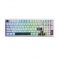 Bàn phím Gaming cơ không dây AULA F99 Xanh Dương, Trắng, Tím Đậm, Reaper switch