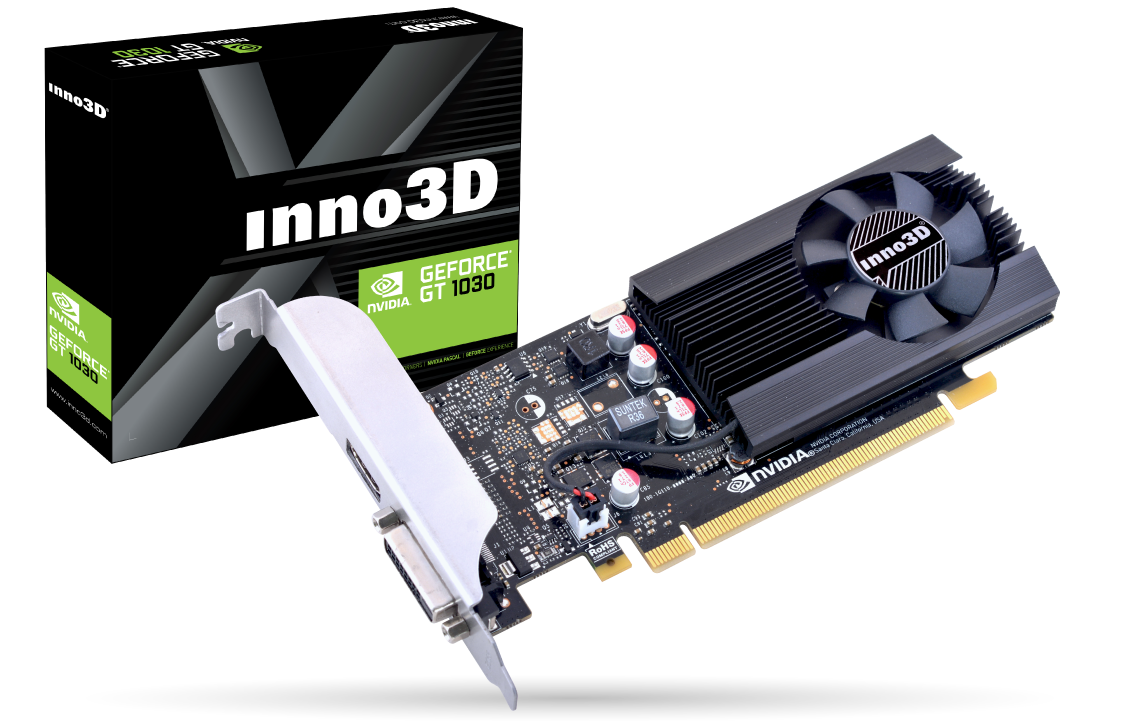 Card màn hình VGA Inno3D GT1030 2GB fan version