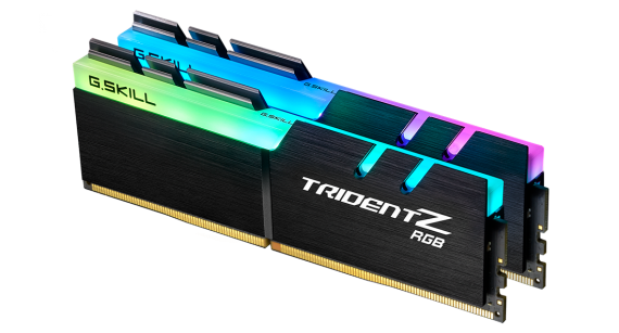 RAM Desktop G.Skill 16GB DDR4 Bus 3600Mhz F4-3600C18D-16GTZRX