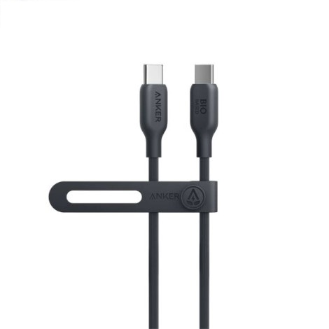 Cáp sạc Anker 544 Type-C sang Type-C dài 0.9m TPE Bio-Based màu đen (black) B2B_A80F1H11