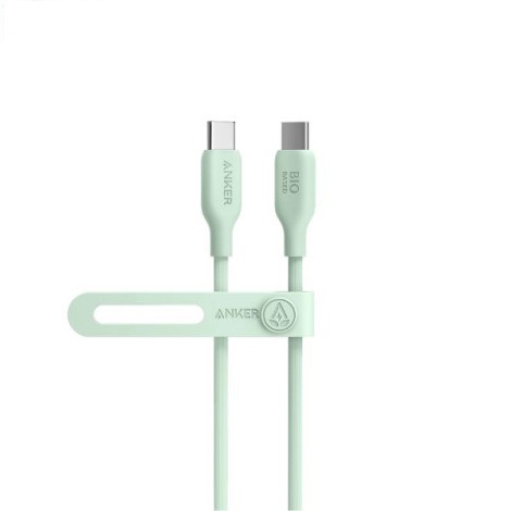 Cáp sạc Anker 544 Type-C sang Type-C dài 0.9m TPE Bio-Based Xanh lá (Green) B2B_A80F1H61