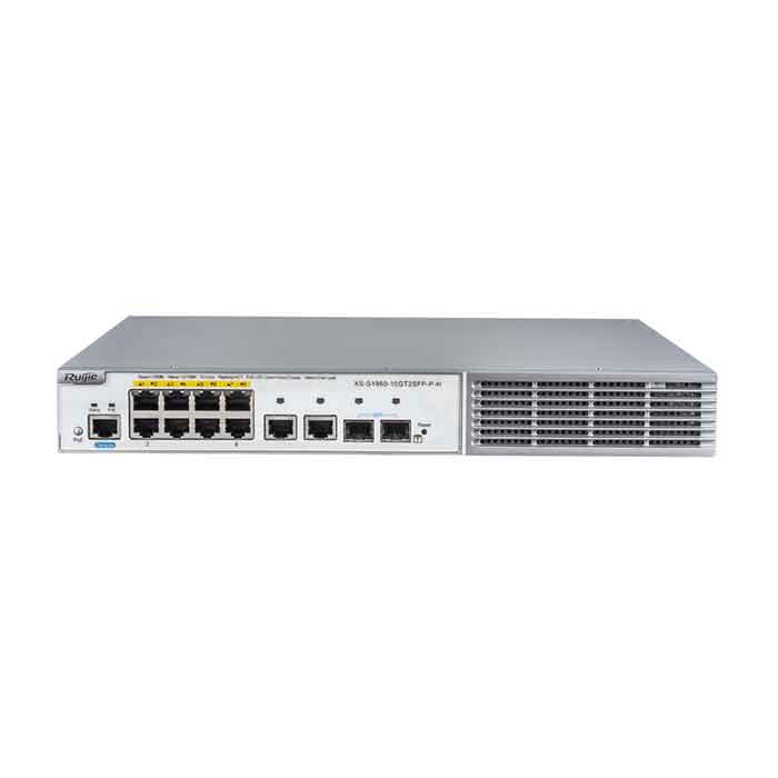 Switch 8 cổng Ruijie XS-S1960-10GT2SFP-P-H