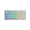 Bàn phím cơ Gaming 3 Mode AULA F81 Crystal Switch White
