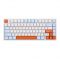 Bàn phím cơ Aula M75 Xanh, Trắng, Cam Purple Fire V2 Switch