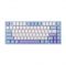 Bàn phím cơ Aula M75 Xanh, Trắng, Tím Purple Fire V2 Switch