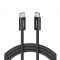 Cáp sạc nhanh Type C sang Type C Anker Zolo A8060 1.8m A8060H12 Đen