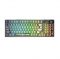 Bàn phím Gaming cơ không dây AULA F98 PRO 3 Mode màu Đen trong suốt