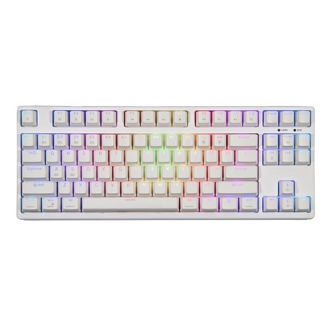 Bàn phím cơ Fuhlen T87s Pro Wireless White Fuhlen Pro Red switch
