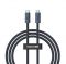 Cáp sạc nhanh Baseus Flash Series 2 USB4 Full Featured Type-C to Type-C 240W dài 1m P10311803111-00