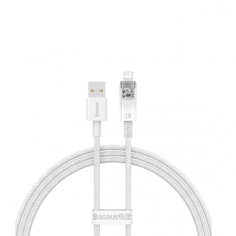 Cáp sạc nhanh tự ngắt USB to Lightning dài 2m Baseus CATS010102