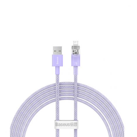 Cáp sạc nhanh tự ngắt USB to Lightning dài 2m Baseus CATS010105