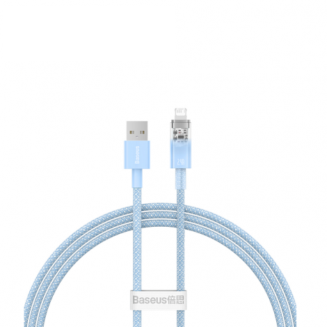Cáp sạc nhanh tự ngắt USB to Lightning dài 2m Baseus CATS010103