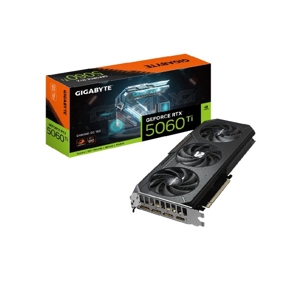 Card đồ họa Gigabyte GeForce RTX 5060 Ti GAMING OC 16G GDDR7 (N506TGAMING OC-16GD)