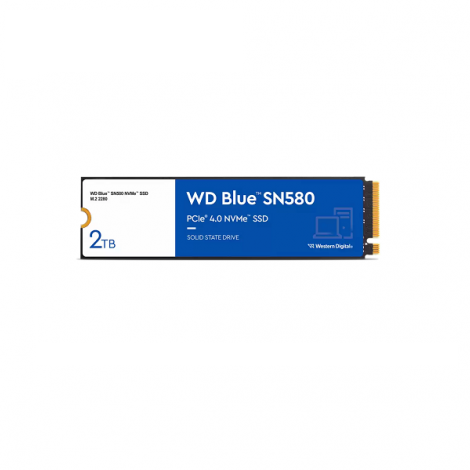 Ổ cứng gắn trong SSD 2TB M.2 PCIE NVME Gen 4x4 Western Digital Blue SN580 WDS200T3B0E