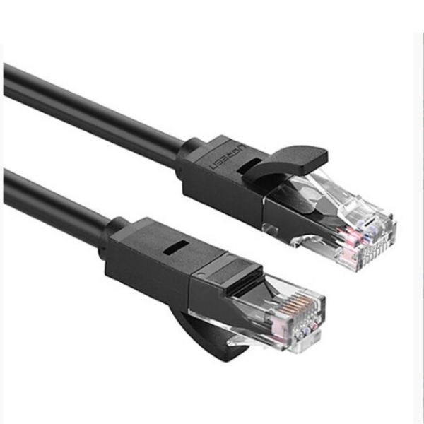 Cáp mạng bấm sẵn UTP Cat6 dài 1m Ugreen 20159 màu đen