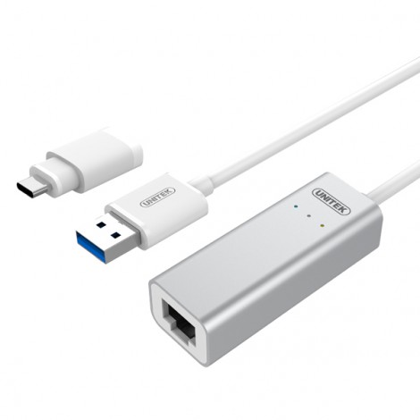 Cáp chuyển USB USB Type-C sang Lan Unitek Y3464A