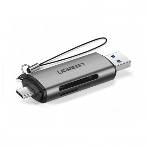 Đầu Đọc Thẻ SD/TF Chuẩn USB Type-C Và USB 3.0 Ugreen 50706