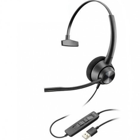 Tai nghe có dây Poly EP 320 Stereo USB-A HS TAA 767F9AA
