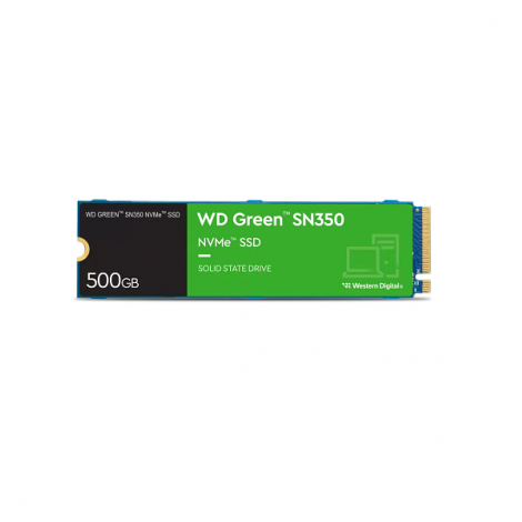 Ổ cứng gắn trong SSD PCIe Gen3x4 NVMe 500GB Western Digital GREEN SN350 WDS500G2G0C