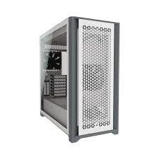 Vỏ case Corsair 5000D Airflow TG White (CC-9011211-WW)