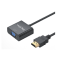 Cáp chuyển đổi DisplayPort sang VGA VegGieg V-Z615, hỗ trợ FullHD 1080P@60Hz