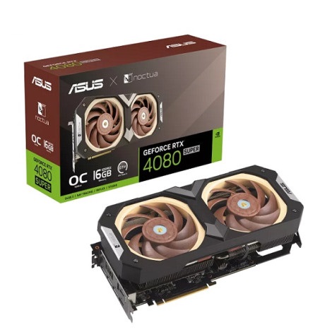 Card Màn Hình ASUS GeForce RTX 4080 SUPER 16GB GDDR6X Noctua OC Edition (RTX4080S-O16G-NOCTUA)