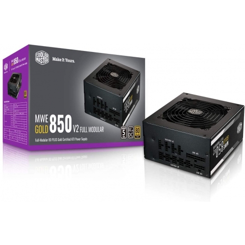 Nguồn Máy Tính Cooler Master MWE GOLD 850-V2 850W