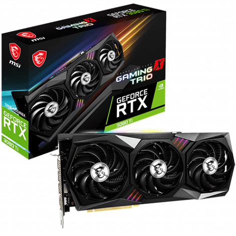 Card màn hình MSI RTX 3080 GAMING Z TRIO 12G (LHR)
