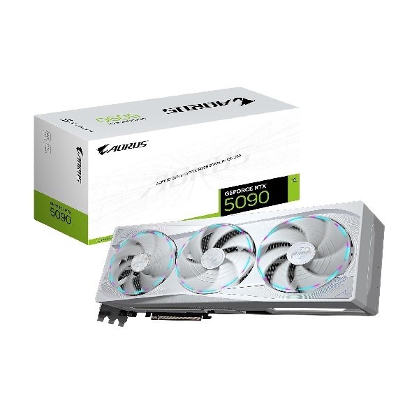 Card Màn Hình Gigabyte AORUS GeForce RTX 5090 STEALTH ICE 32G (GV-N5090AORUSST ICE-32GD)