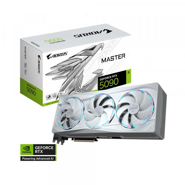 Card Màn Hình Gigabyte AORUS GeForce RTX 5090 MASTER ICE 32G (GV-N5090AORUSM ICE-32GD)