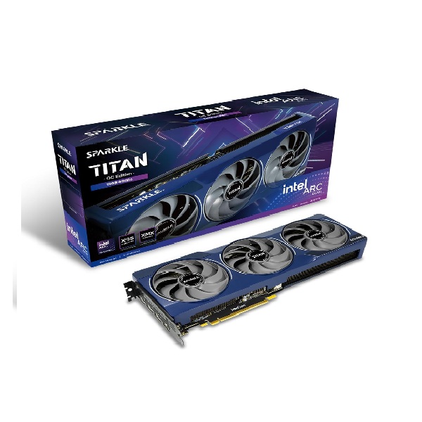Card Màn Hình SPARKLE Intel Arc B580 TITAN Nox OC 12GB GDDR6 (SB580TB-12GOC)