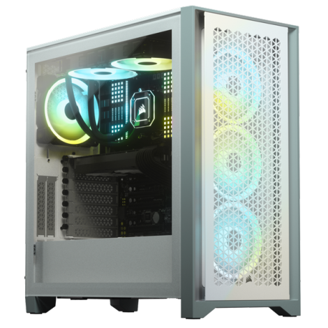 Vỏ máy tính Corsair 4000D Airflow TG White
