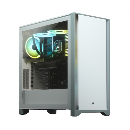 Vỏ máy tính Corsair 4000D TG White