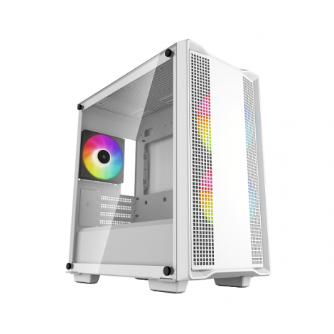 Case Deepcool Micro ATX CC360 WH ARGB (Trắng)