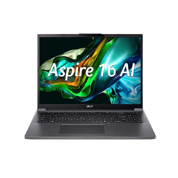 Laptop Acer Aspire AI A16-71M-71U7 NX.J4YSV.002 (Ultra 7 155H/ Ram 16GB/ SSD 512GB/ Windows 11 Home/ 2Y/ Xám)