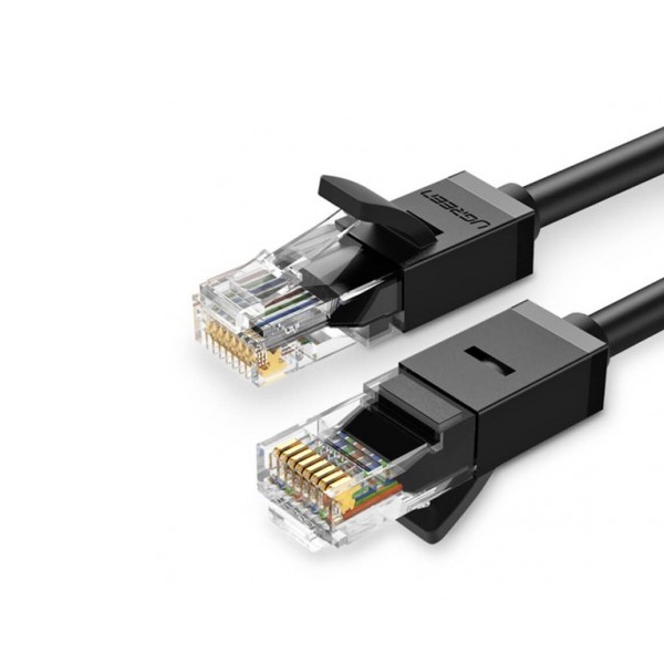 Cáp mạng bấm sẵn Cat6 UTP dài 10m Ugreen 20164 màu đen