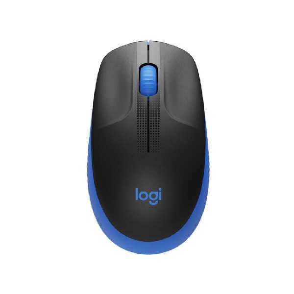 Chuột văn phòng không dây Logitech M190 (Xanh)