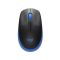 Chuột văn phòng không dây Logitech M190 (Xanh)
